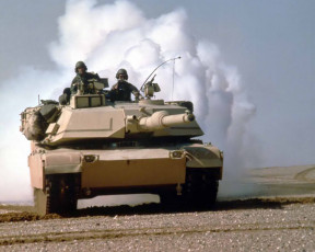 Картинка абрамс техника военная гусеничная бронетехника танк м1а2