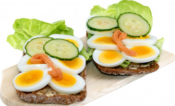 Картинка еда бутерброды гамбургеры канапе капуста огурец яйца