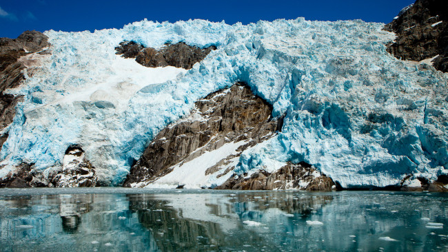 Обои картинки фото природа, айсберги, ледники, вода, камни