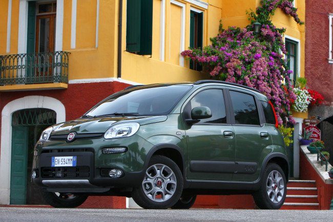 Обои картинки фото 2012, fiat, panda, 4x4, автомобили