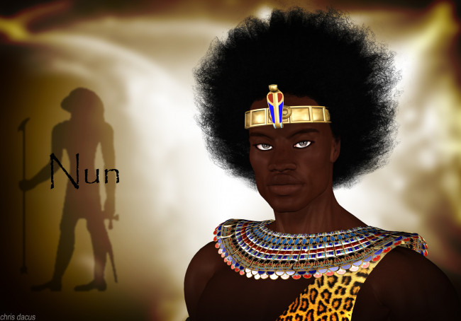 Обои картинки фото 3д, графика, historical, история, бог, древний, египет, фараон