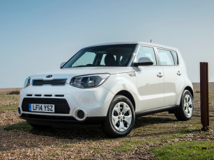 Картинка автомобили kia светлый 2014 soul uk-spec