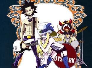 Картинка аниме музыка pretty cure рок-группа
