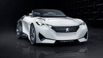 Картинка peugeot+fractal+concept+2015 автомобили peugeot белый 2015 concept fractal