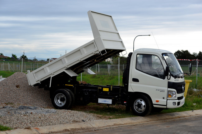 Обои картинки фото автомобили, foton, 2014г, au-spec, tipper, swb, 45-110