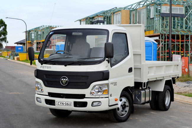 Обои картинки фото автомобили, foton, 2014г, au-spec, tipper, swb, 45-110