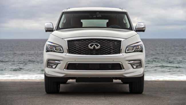 Обои картинки фото infiniti qx80 signature edition 2017, автомобили, infiniti, qx80, signature, edition, 2017