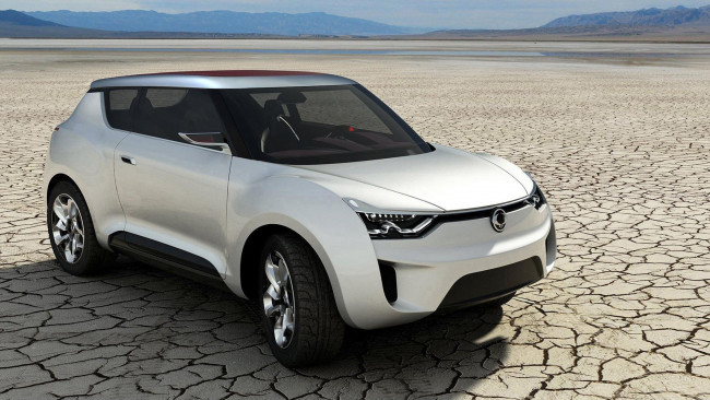 Обои картинки фото ssangyong xiv-2 concept 2012, автомобили, ssang yong, ssangyong, xiv-2, concept, 2012