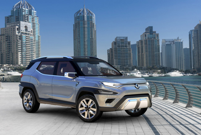 Обои картинки фото ssangyong xavl concept 2017, автомобили, ssang yong, ssangyong, xavl, concept, 2017