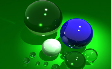 обоя 3д графика, шары , balls, шары, цвета