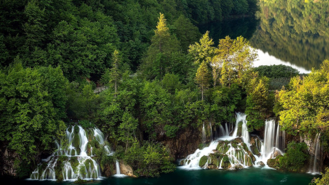 Обои картинки фото plitvice lakes, croatia, природа, водопады, plitvice, lakes