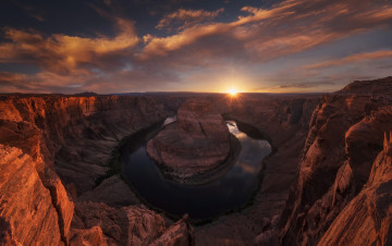 Картинка glen+canyon colorado+river horseshoe+bend arizona природа горы glen canyon colorado river horseshoe bend