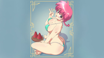 обоя аниме, ranma 1, ranma
