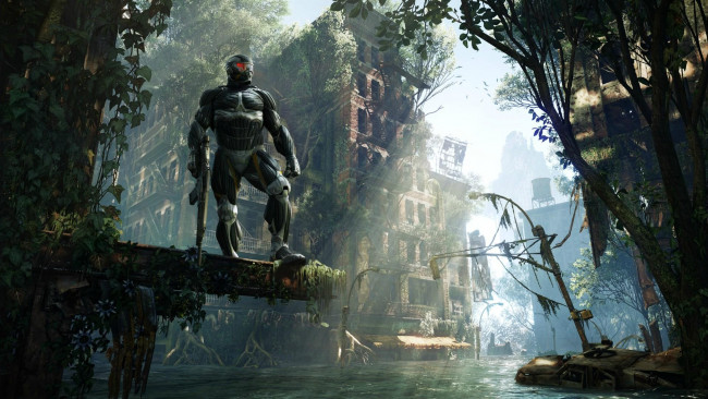 Обои картинки фото видео, игры, crysis