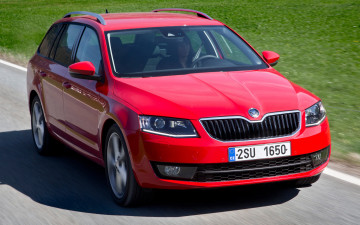 Картинка автомобили skoda combi wagon car octavia