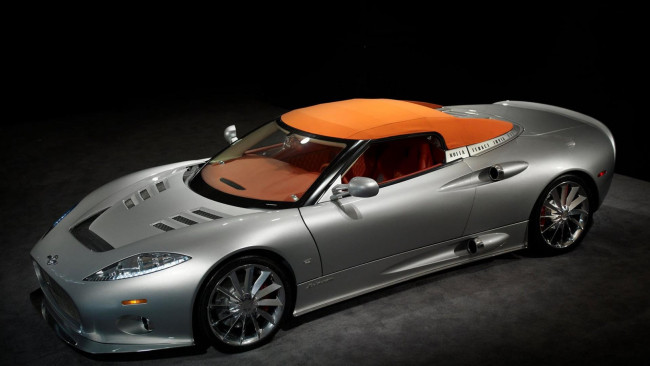 Обои картинки фото spyker, c8, aileron, spyder, автомобили, нидерланды, cars, n, v, спортивные