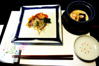 обоя еда, рыбные блюда,  с морепродуктами, кухня, японская