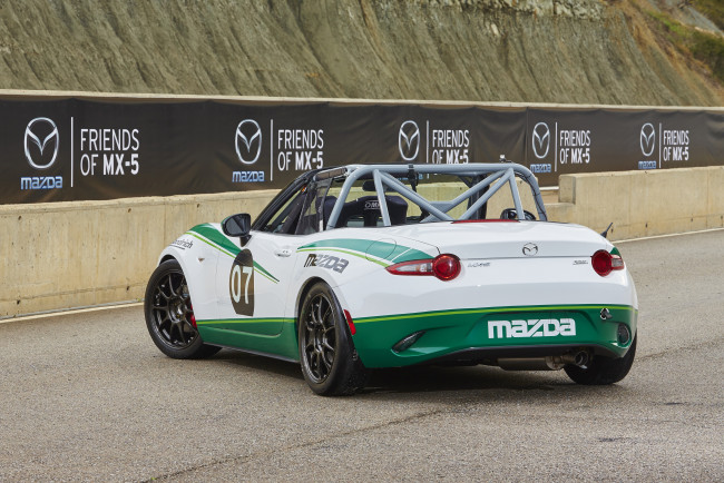 Обои картинки фото автомобили, mazda, mx-5, cup, nd, 2015г