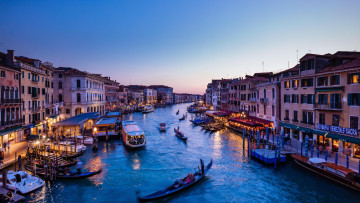 обоя города, венеция , италия, venice, grand, canal, большой, канал, венеция