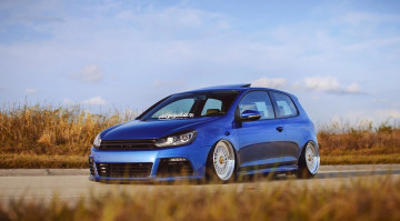 обоя автомобили, volkswagen, гольф, golf, tuning, bbs, low, stance, dropped, vag, ваг