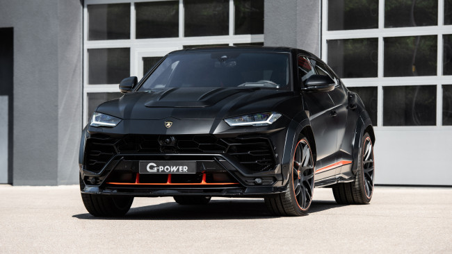 Обои картинки фото g-power lamborghini urus 2022, автомобили, lamborghini, g, power, urus, черный, кроссовер, тюнинг