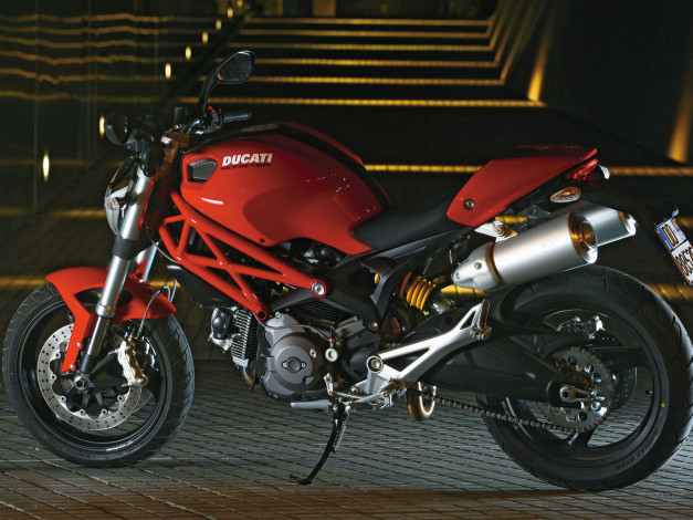 Обои картинки фото ducati, monster696, мотоциклы