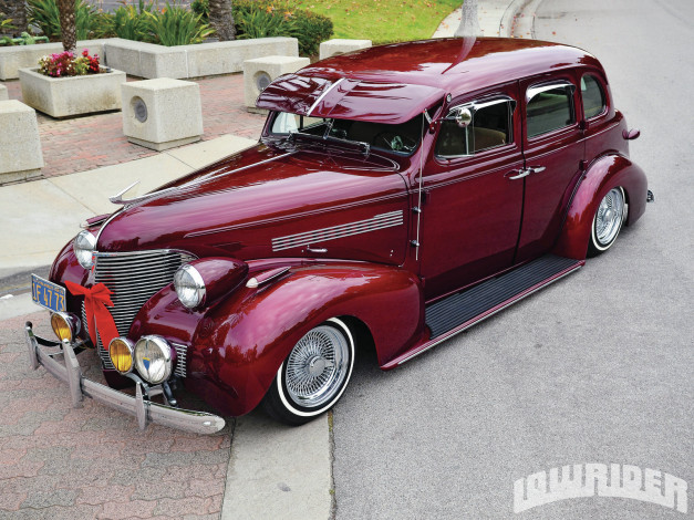 Обои картинки фото 1939, chevrolet, master, deluxe, автомобили, custom, classic, car