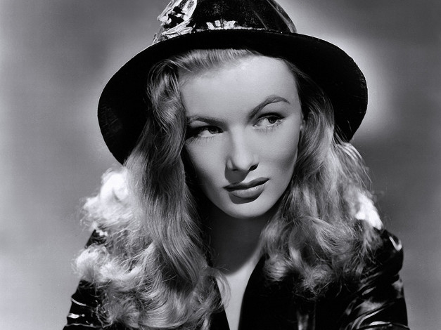 Обои картинки фото Veronica Lake, девушки, шляпа