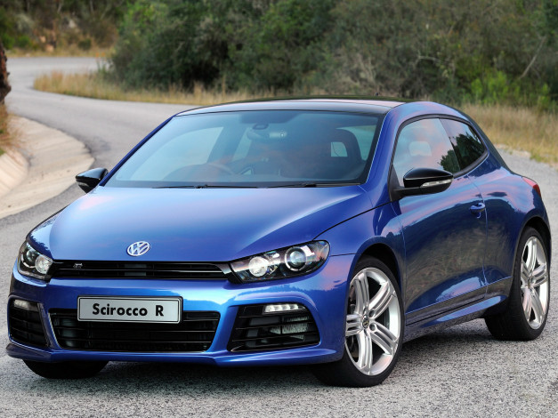 Обои картинки фото volkswagen, scirocco, za, spec, автомобили