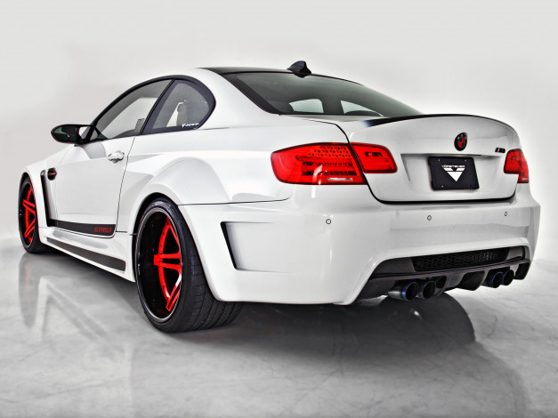 Обои картинки фото vorsteiner, bmw, m3, coupe, gtrs3, candy, cane, автомобили