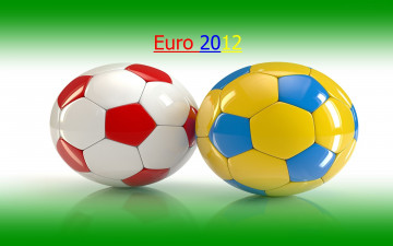 обоя спорт, 3d, рисованные, euro, 2012