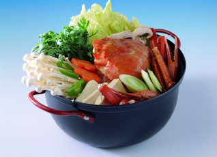Картинка еда рыбные блюда морепродуктами петрушка грибы краб сыроедение кабачок морковь овощи зелень лук
