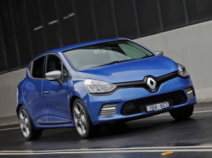 Картинка автомобили renault синий 2014г au-spec clio gt