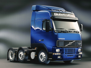 Картинка автомобили volvo+trucks синий fh12 volvo globetrotter