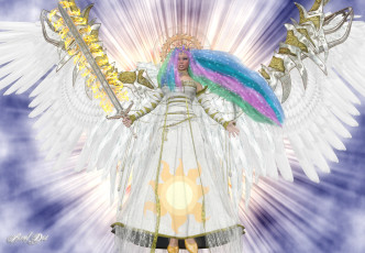 Картинка 3д+графика angel+ ангел чеч девушка крылья