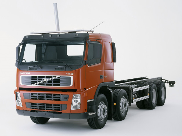 Обои картинки фото автомобили, volvo trucks, fm12, volvo, 8x4