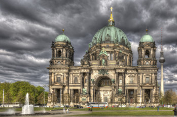 Картинка berliner+dom города берлин+ германия площадь собор