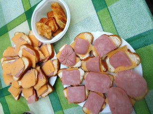 Картинка еда бутерброды +гамбургеры +канапе пирожные сыр колбаса хлеб