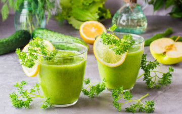 Картинка еда напитки зеленый смузи