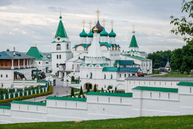 Обои картинки фото вознесенский печерский мужской монастырь, города, - православные церкви,  монастыри, россия, православие, храм, монастырь, печерский, вознесенский
