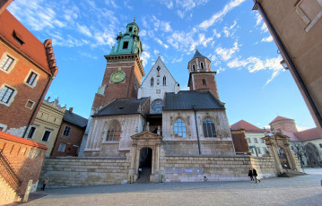 обоя города, краков , польша, wawel, cathedral