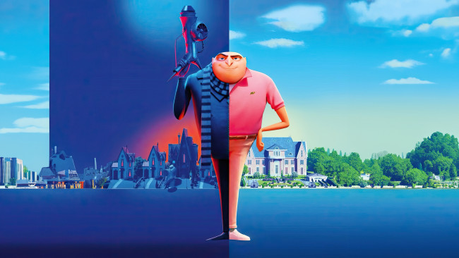 Обои картинки фото despicable me 4 ,  2024 , мультфильмы, despicable me 4, гадкий, я, четвертая, часть, мультфильм, приключения, семейный, пoстeр