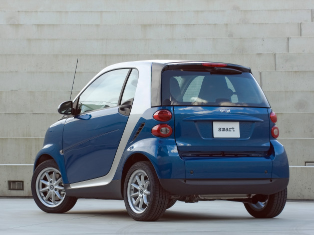 Обои картинки фото 2008, smart, fortwo, passion, coupe, автомобили