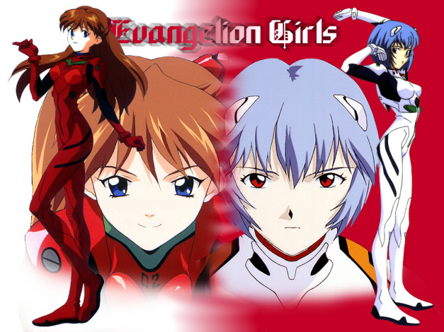 Обои картинки фото аниме, evangelion