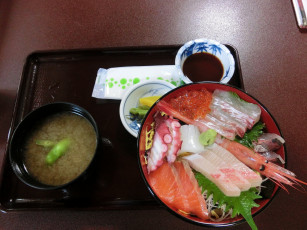 Картинка еда рыба морепродукты суши роллы поднос тарелка