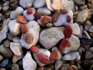 Картинка природа камни минералы сердечки