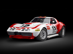 Картинка corvette sting ray l88 convertible race car автомобили