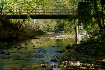 Картинка природа реки озера мост река