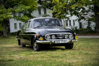 обоя tatra 603,  1969, автомобили, tatra, автопробег, выставка, автошоу