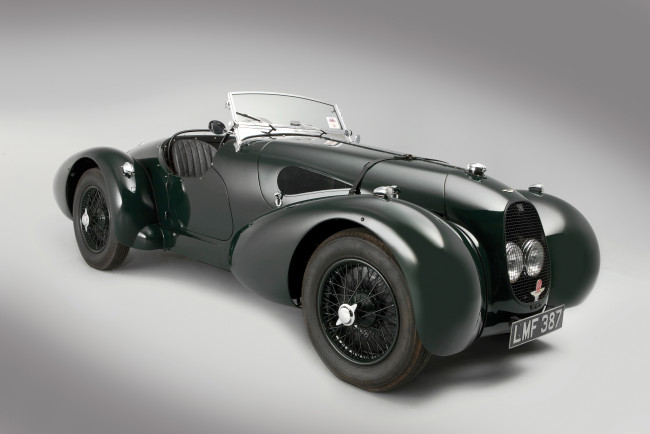 Обои картинки фото автомобили, классика, type, c, aston, martin, 2, model, speed, litre, 1939г